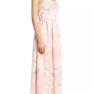 Plum Pretty Sugar “Charlie” bridesmaid dress, Pink, Size 10